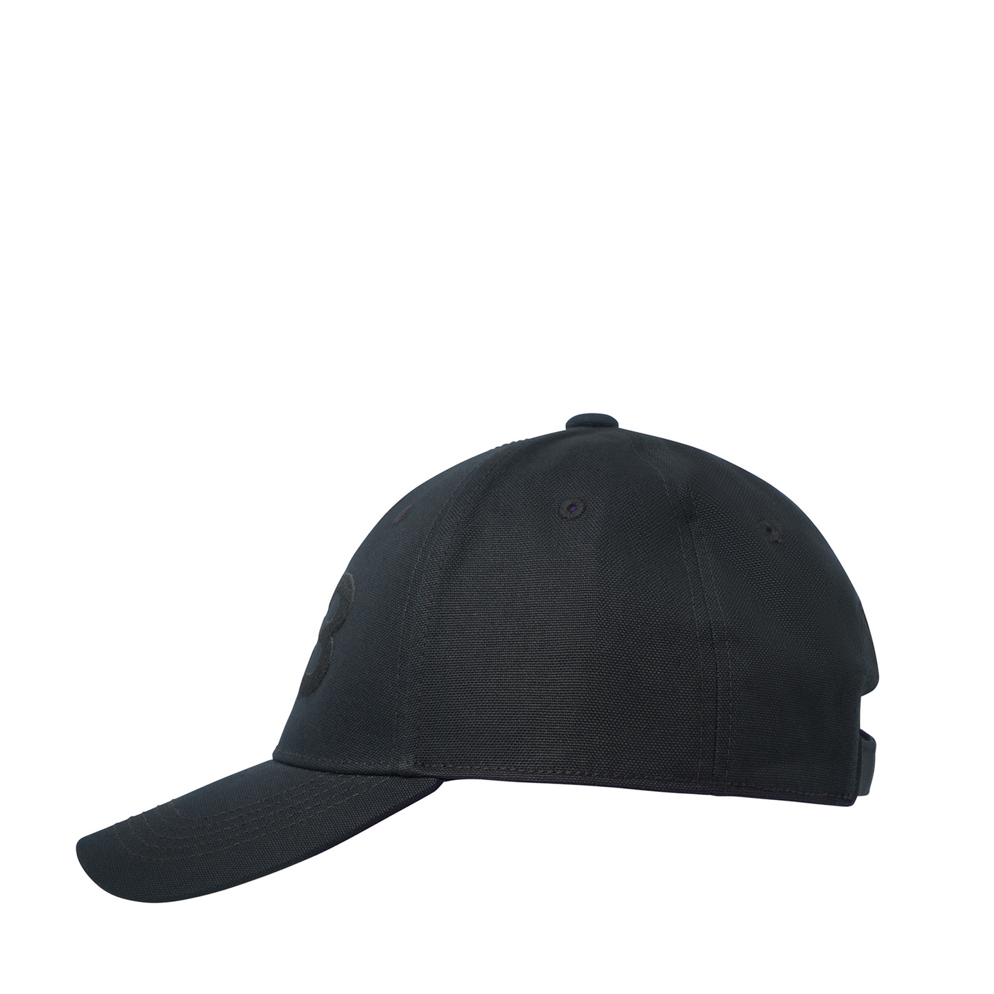 Y-3 Tonal Logo Cap in Black