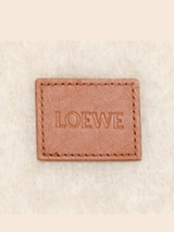 Loewe Mohair Blend Scarf in White