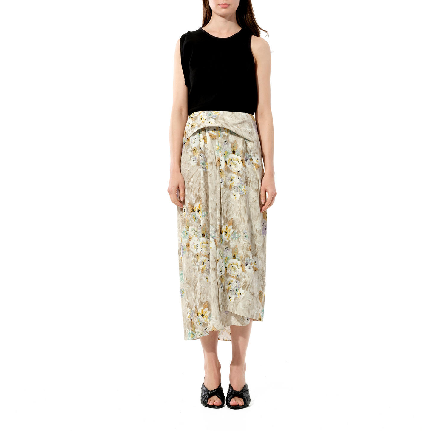 Aquarelle Skirt in Multicolor