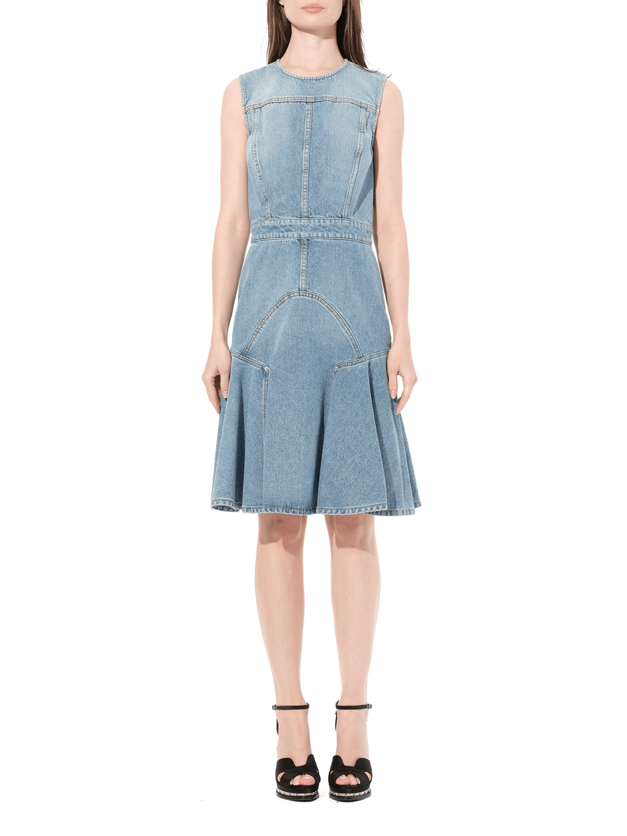 Abito Denim Dress in Blue