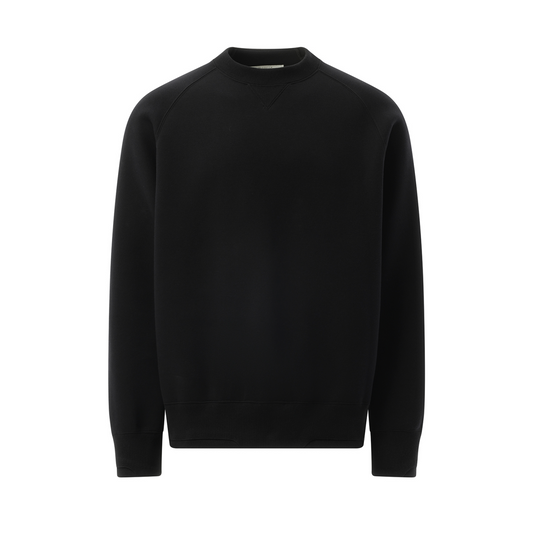 Sponge Sweat Pullover in Black