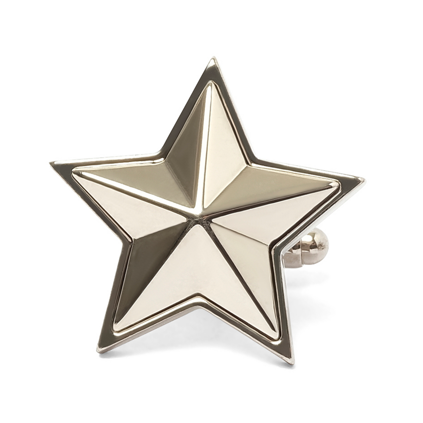 Cuff Stars in Silver