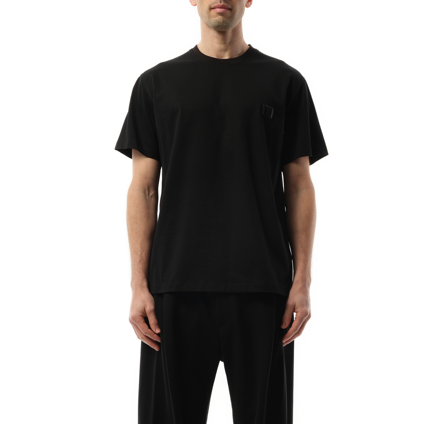 Abstract Logo T-Shirt in Black