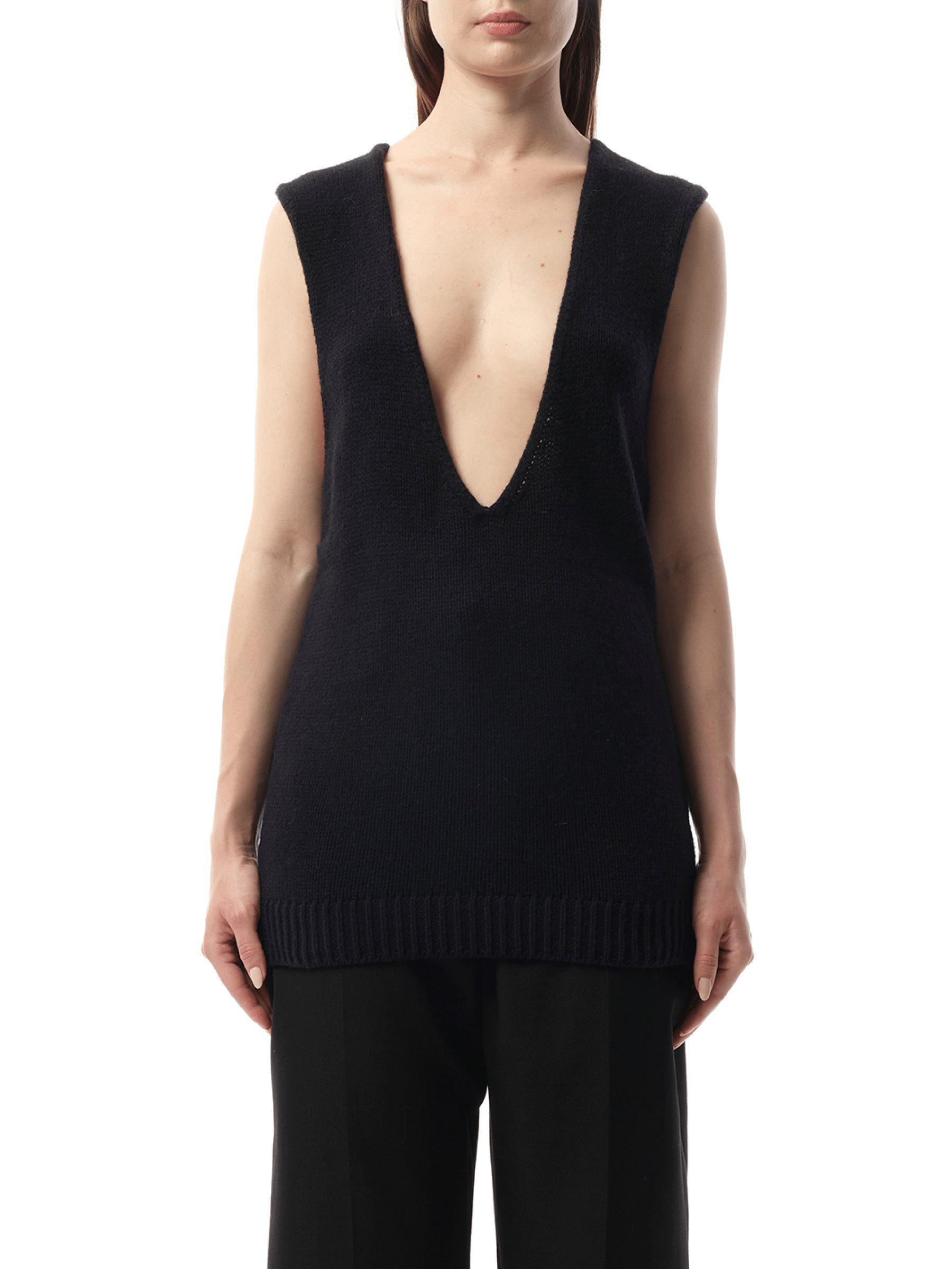 Knitted Top in Blue