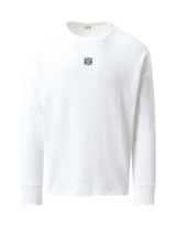 Loewe Long Sleeve Anagram T-Shirt in White