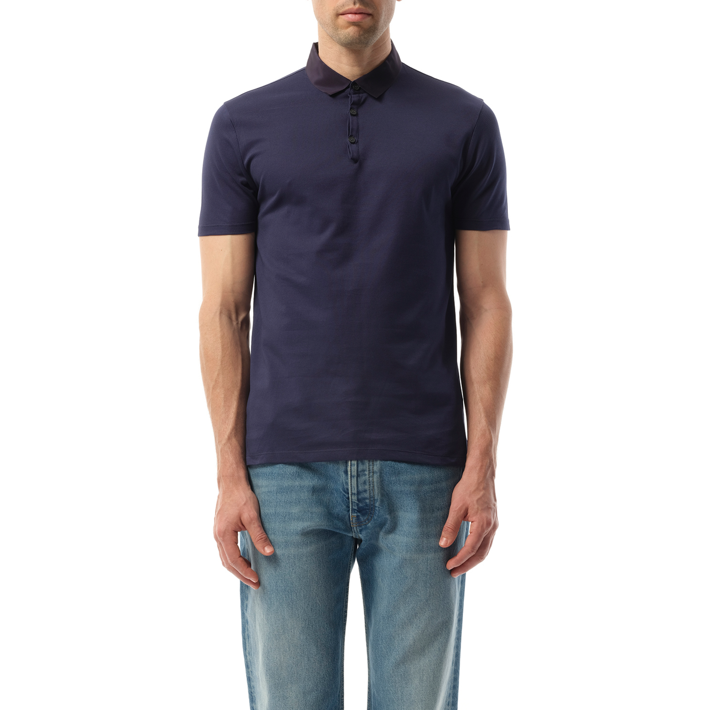 Gros Grain Polo in Purple