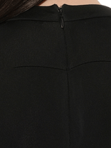Podium Long Dress in Black