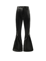 Rick Owens Coated Denim Bolan Banana in Black