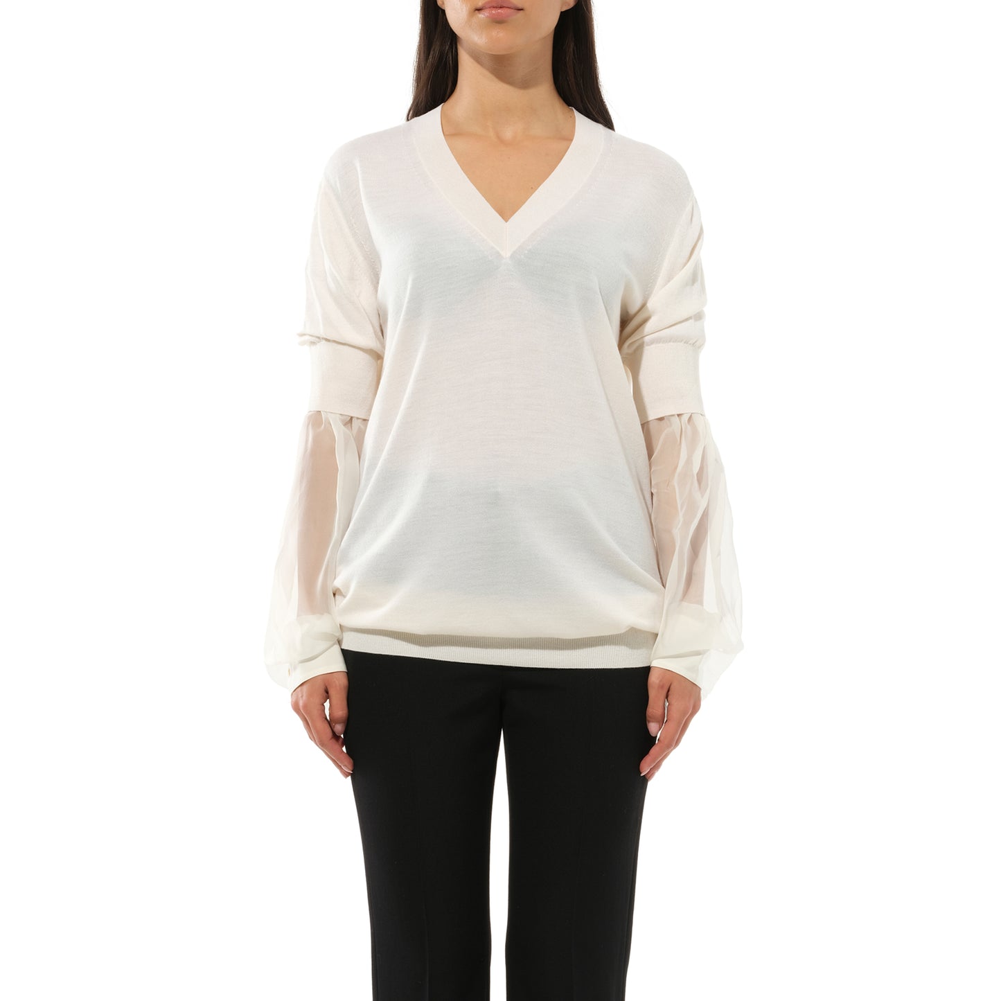 Givenchy Classic Pullover in White