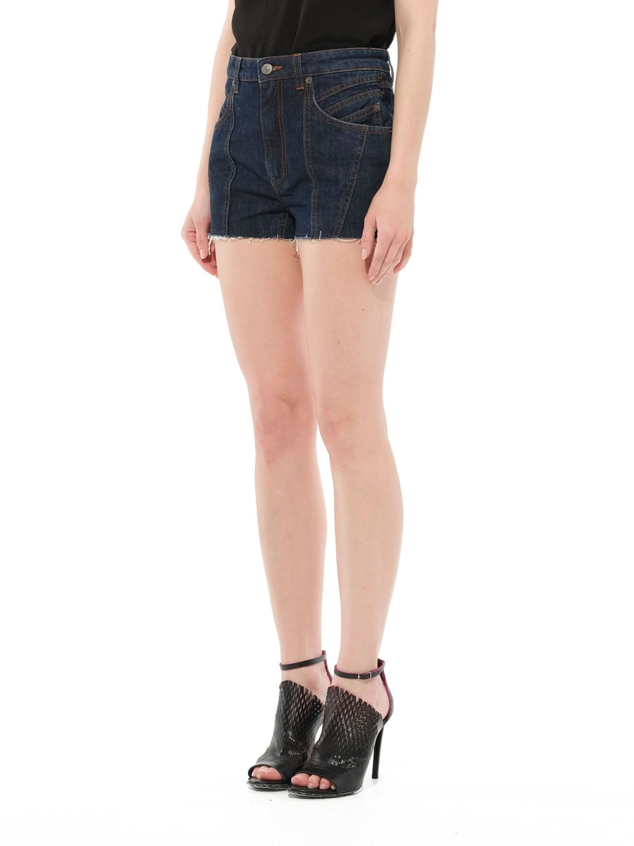 Denim Shorts in Indigo