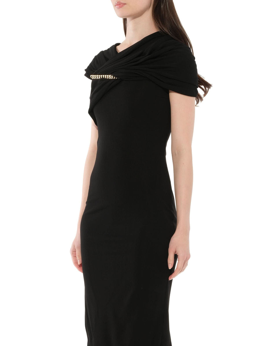 Chain Dress in Black