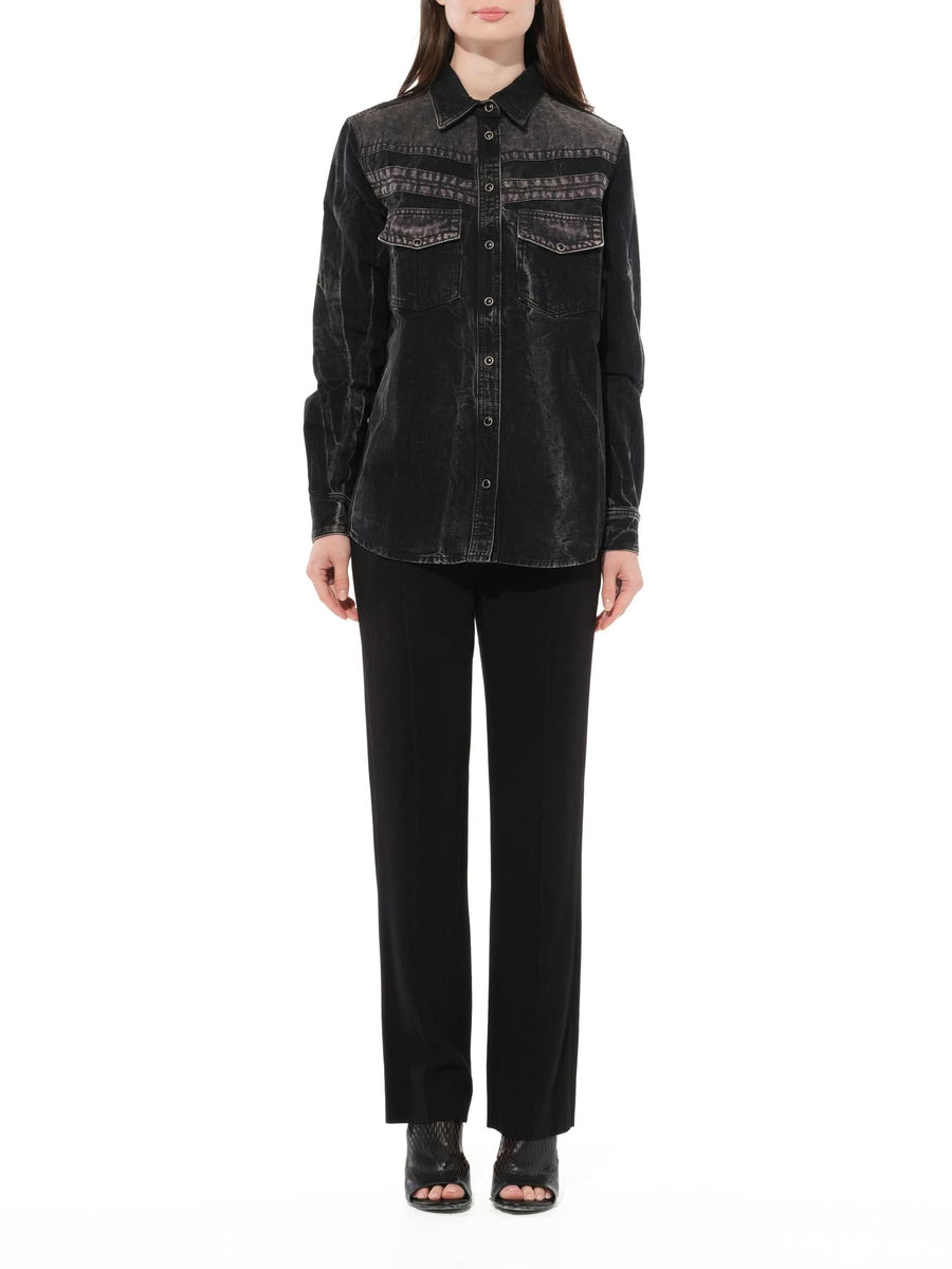 Long Sleeve Shirts in Black