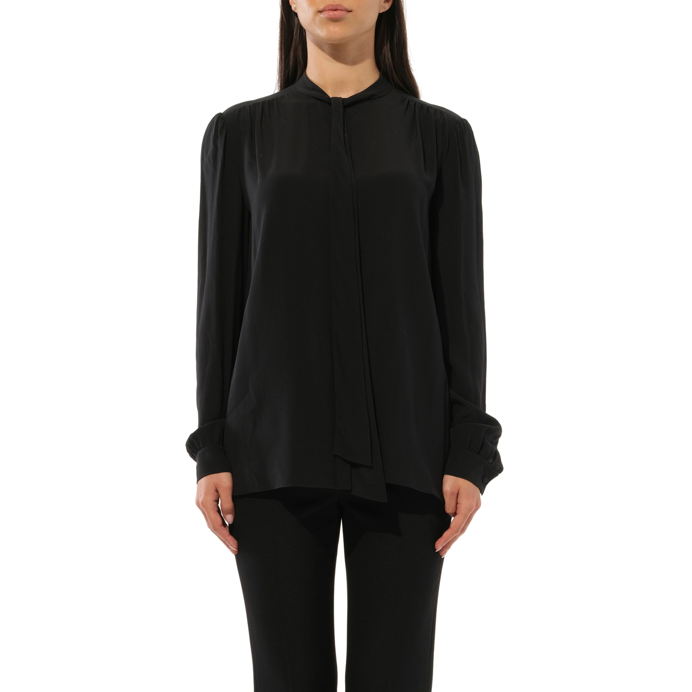 Long Sleeve Top in Black