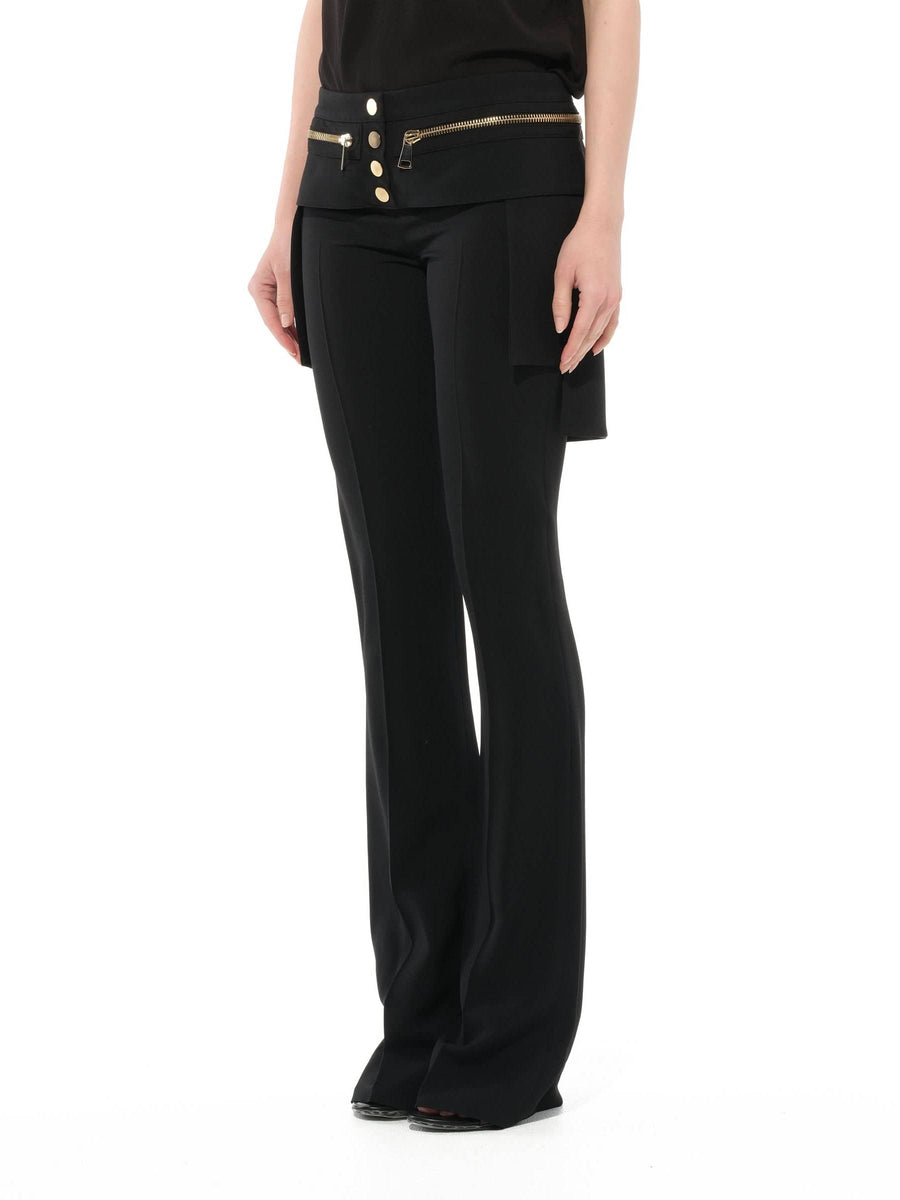 Wait Zip Pants in Black