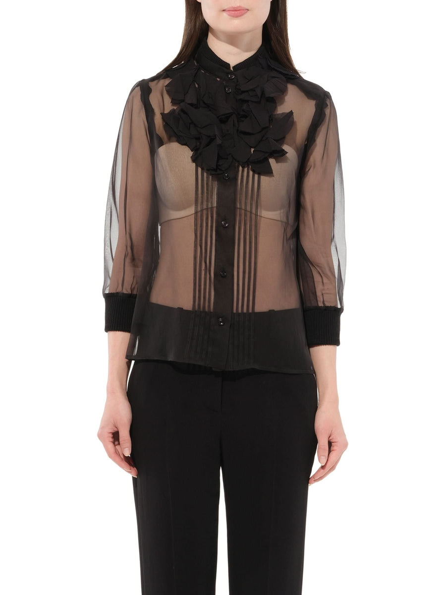 Podium Blouse in Black