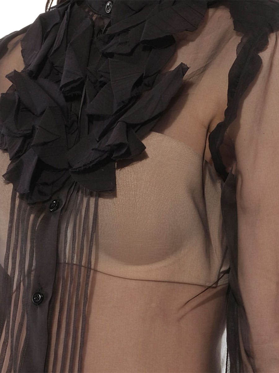 Podium Blouse in Black