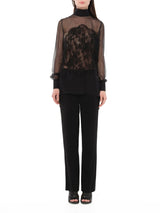 Podium Blouse in Black
