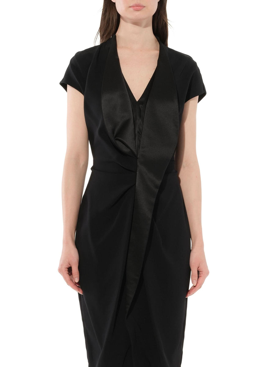 Podium Dress in Black