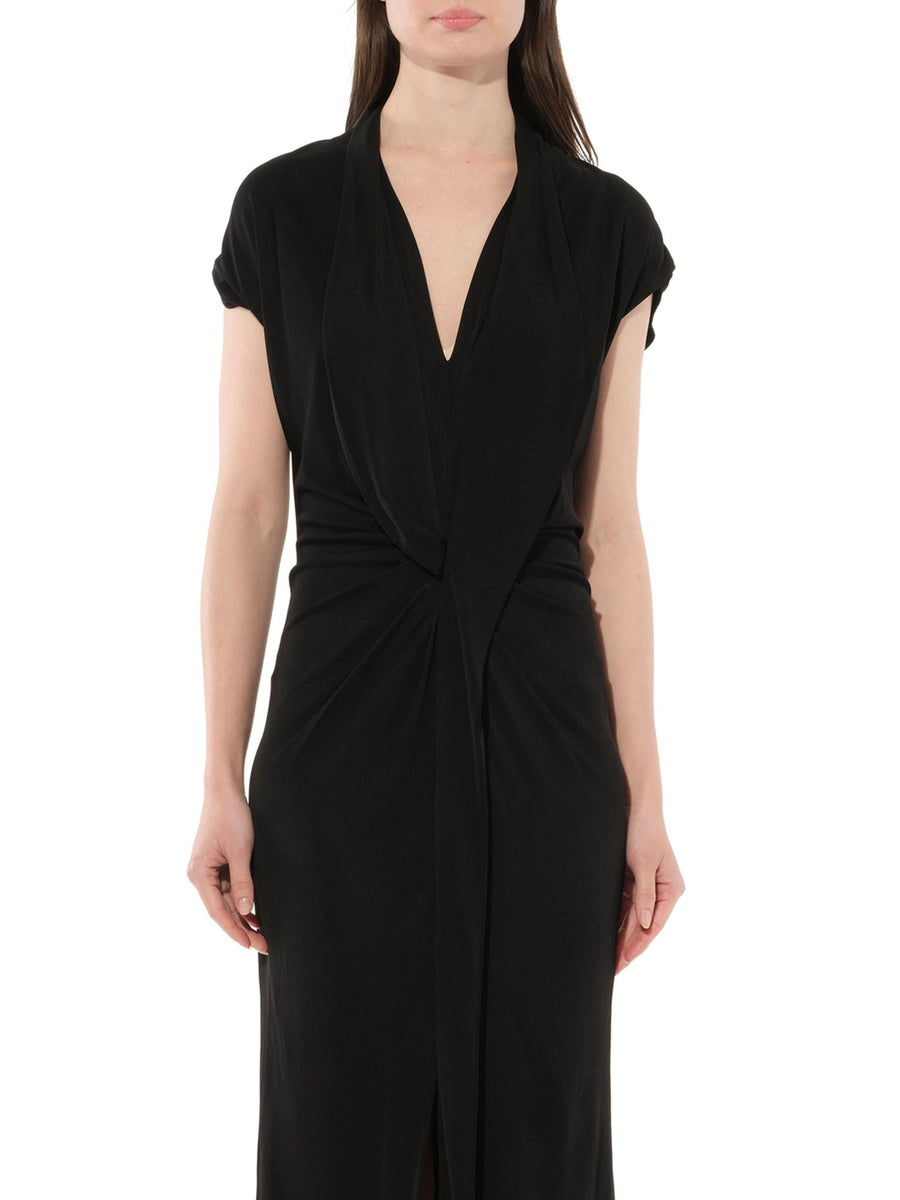 Podium Long Dress in Black