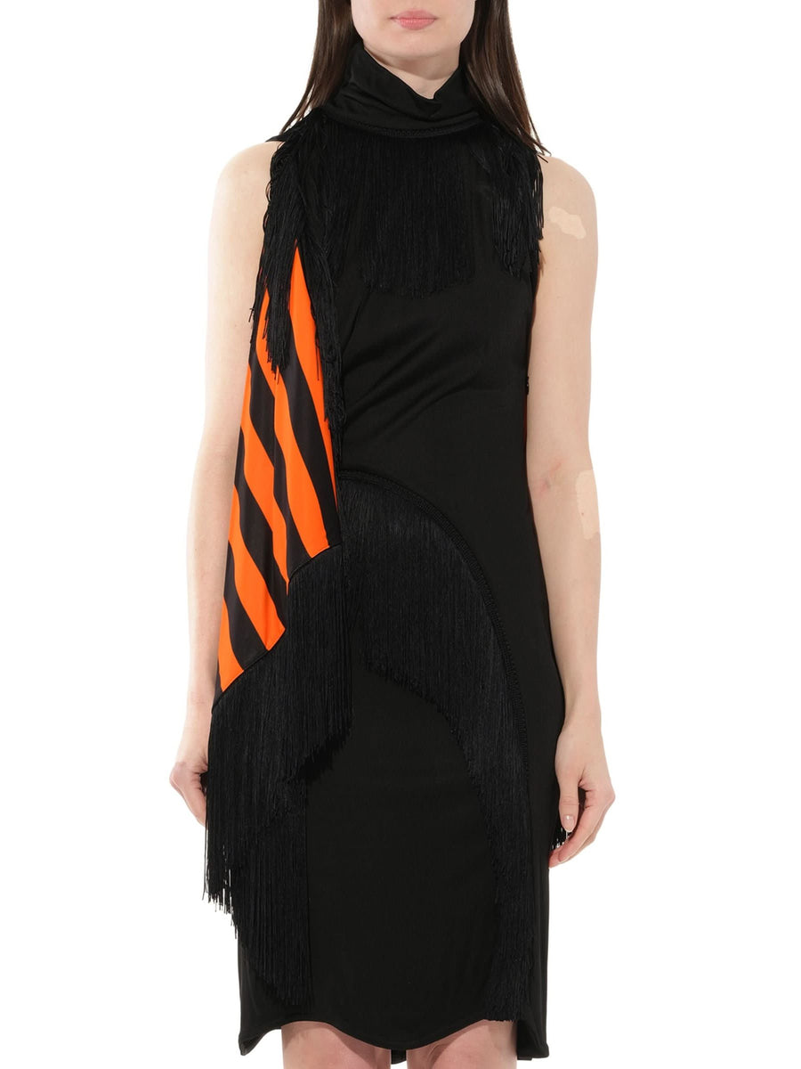 Podium Robe Dress in Black