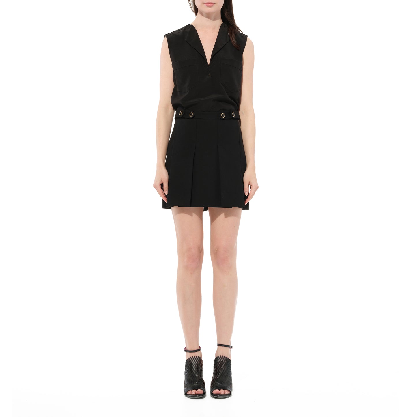 Givenchy Podium Short Skirt Black