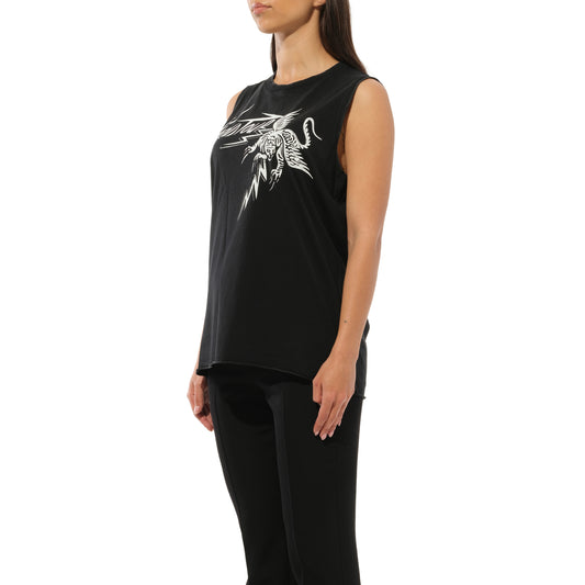 Givenchy Podium Sleeveless T-Shirt Black