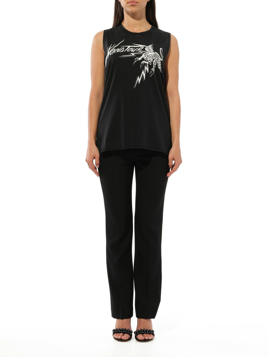 Podium Sleeveless T-Shirt Black