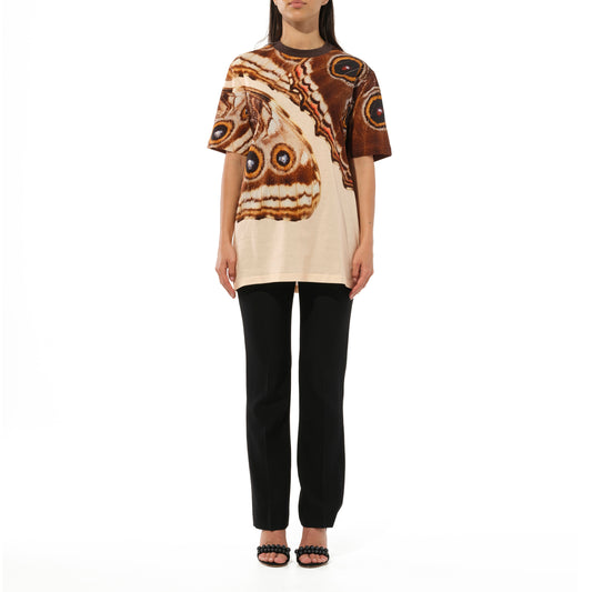 Podium T-Shirt wth Butterfly Print