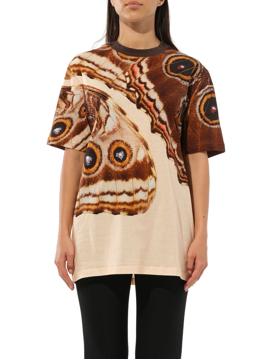 Podium T-Shirt wth Butterfly Print
