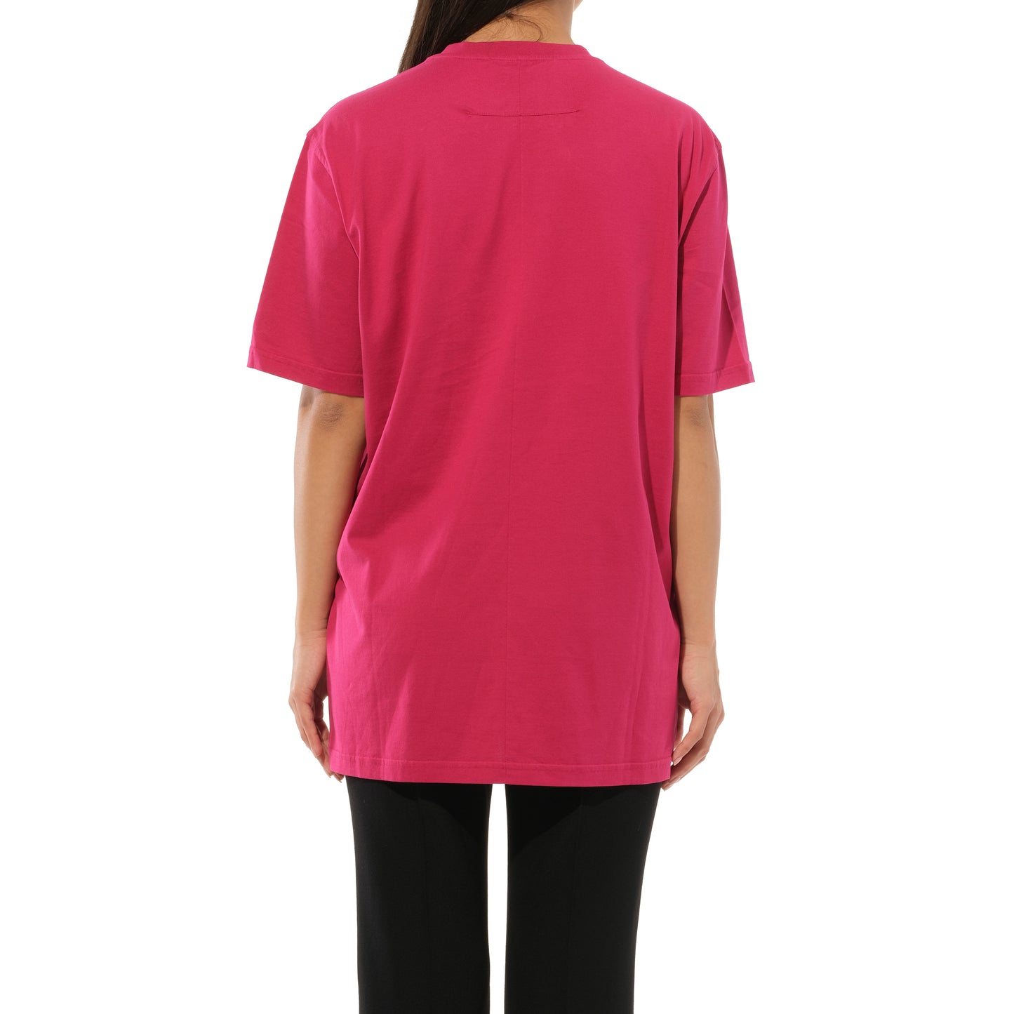 Givenchy Short Sleeve T-Shirt in Fushia