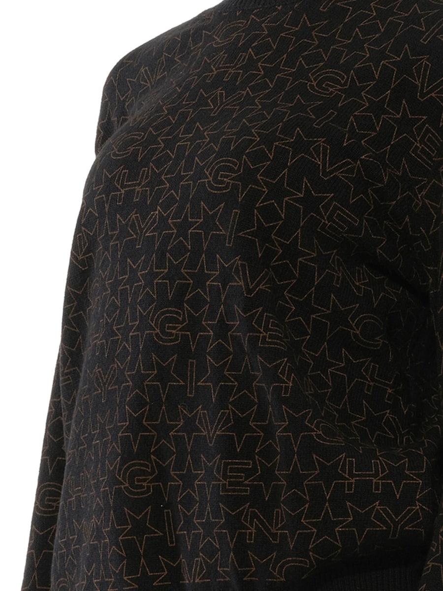 Star Sweatshirt in Black