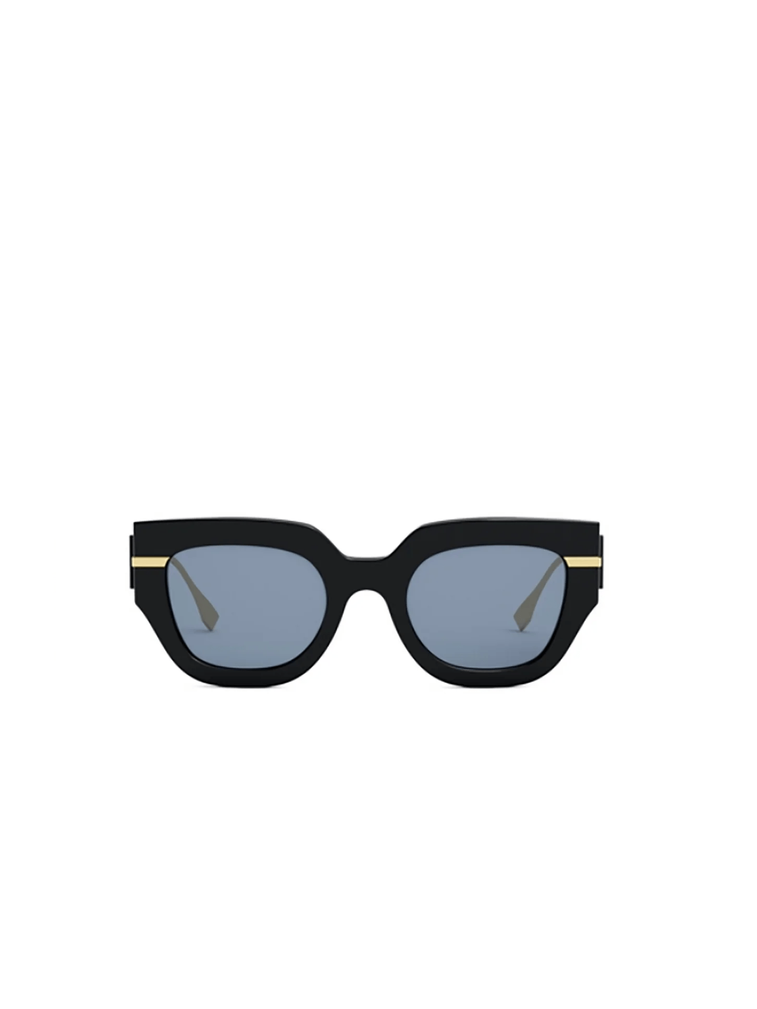 Fendi FE40097I 5101V Acetate Sunglasses in Black