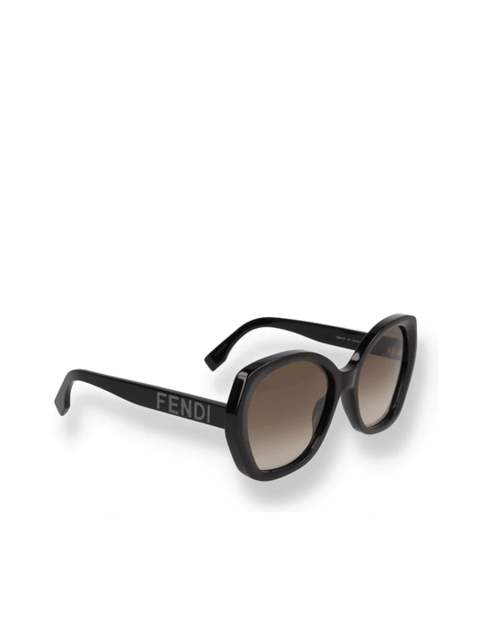 Fendi FE40112F 5801F Acetate Sunglasses in Black