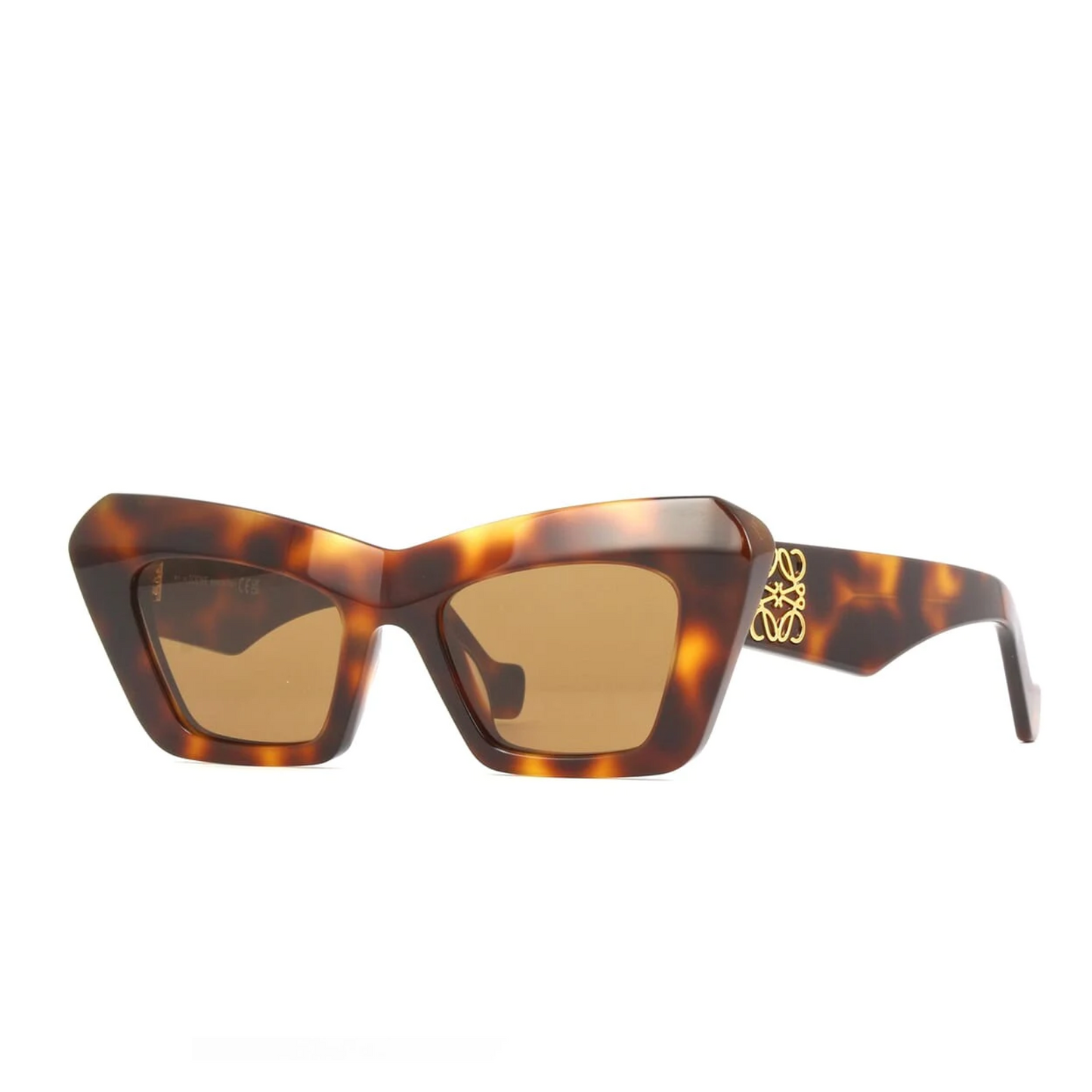 Loewe LW40036I 5153E Acetate Sunglasses in Tortoise