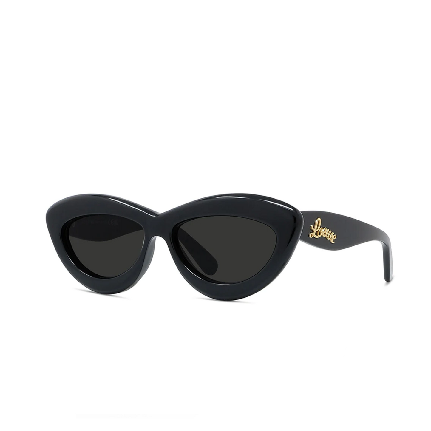 Loewe LW40096I 5401A Acetate Sunglasses in Black