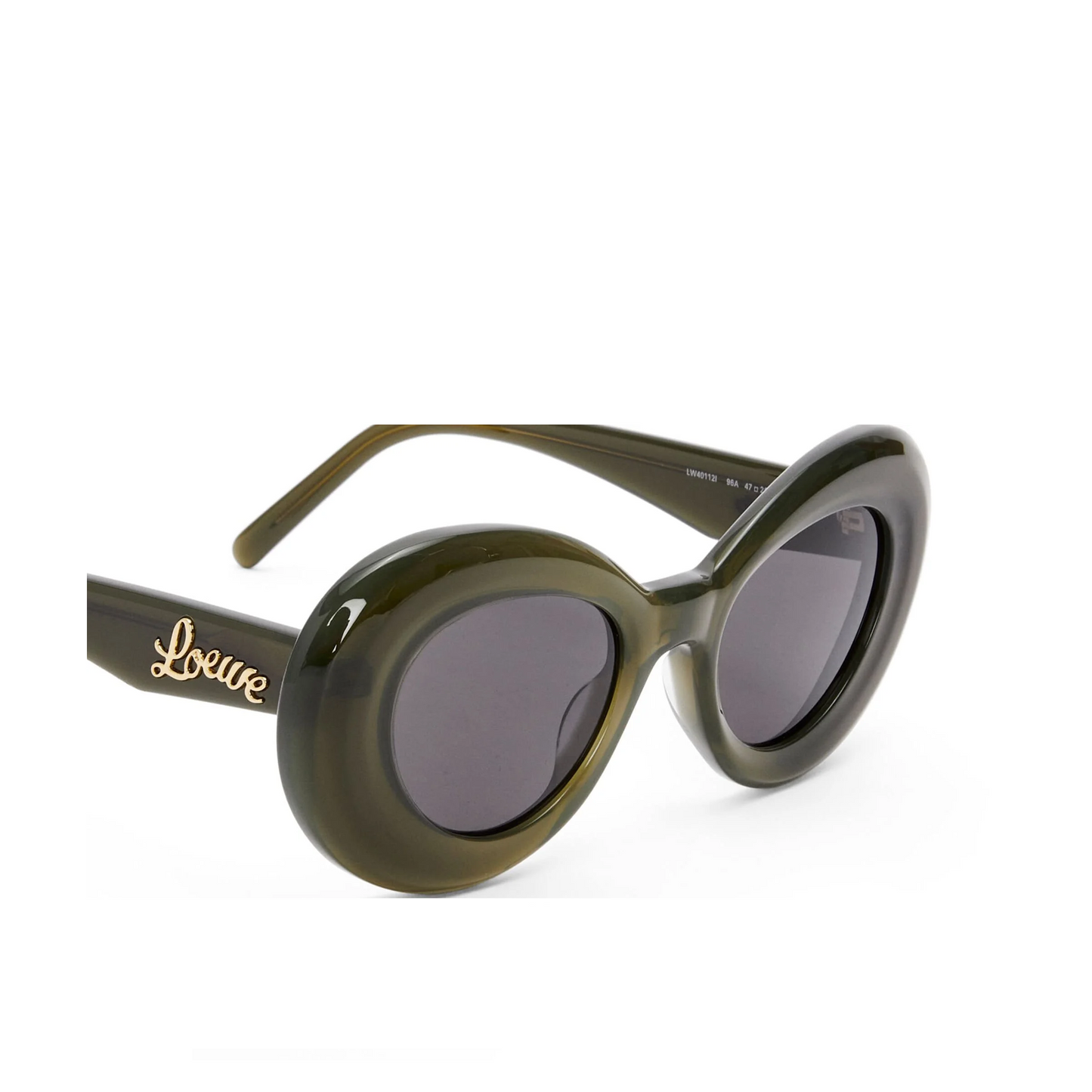 Loewe LW40112I 4796A Acetate Sunglasses in Green