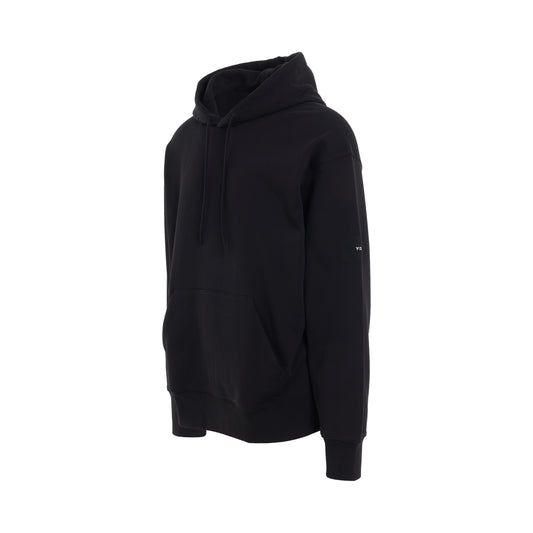 Organic Cotton Terry Hoodie in Black