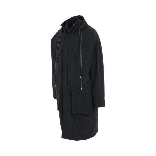 Double Parka in Black