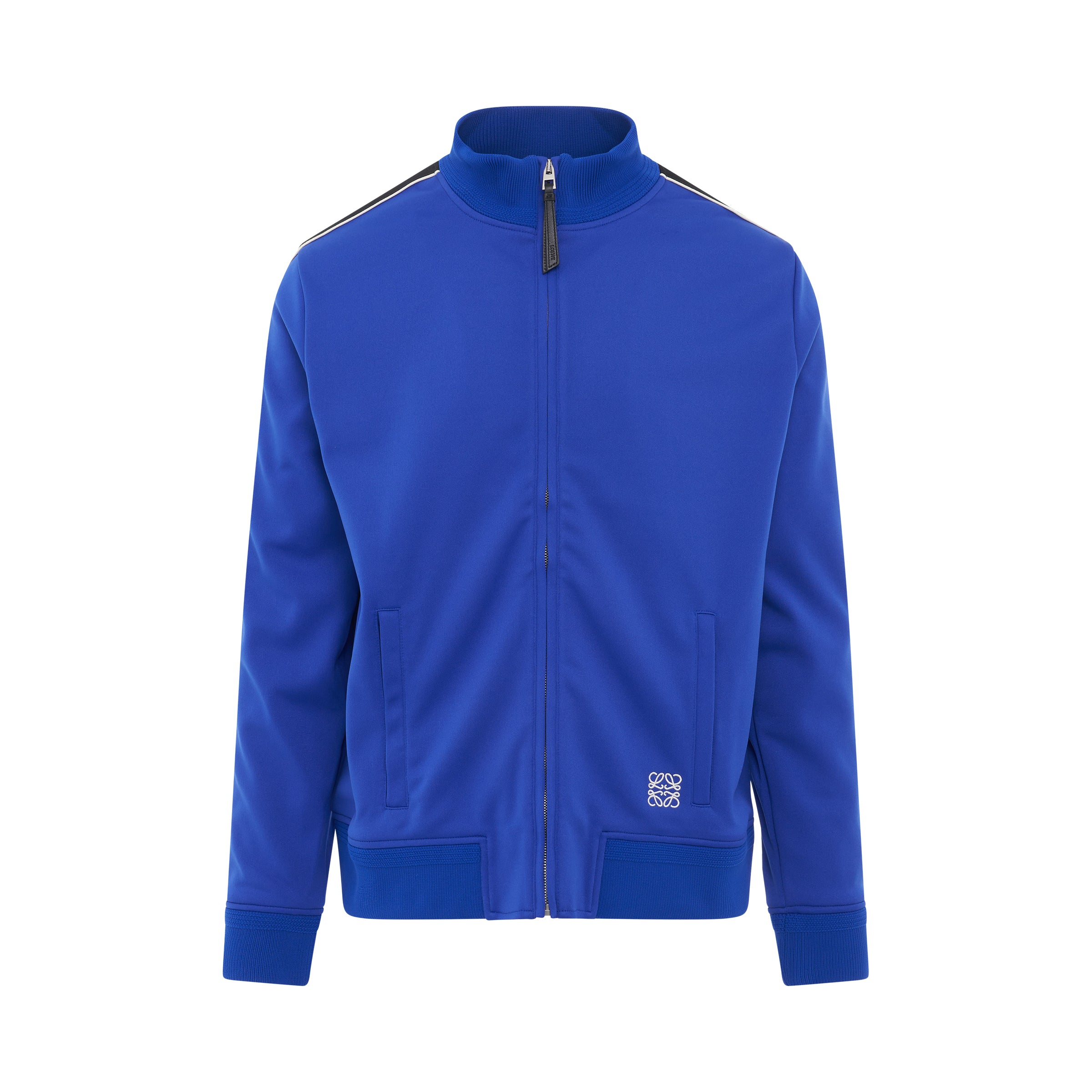 Tracksuit Jacket in Blue Klein/Black