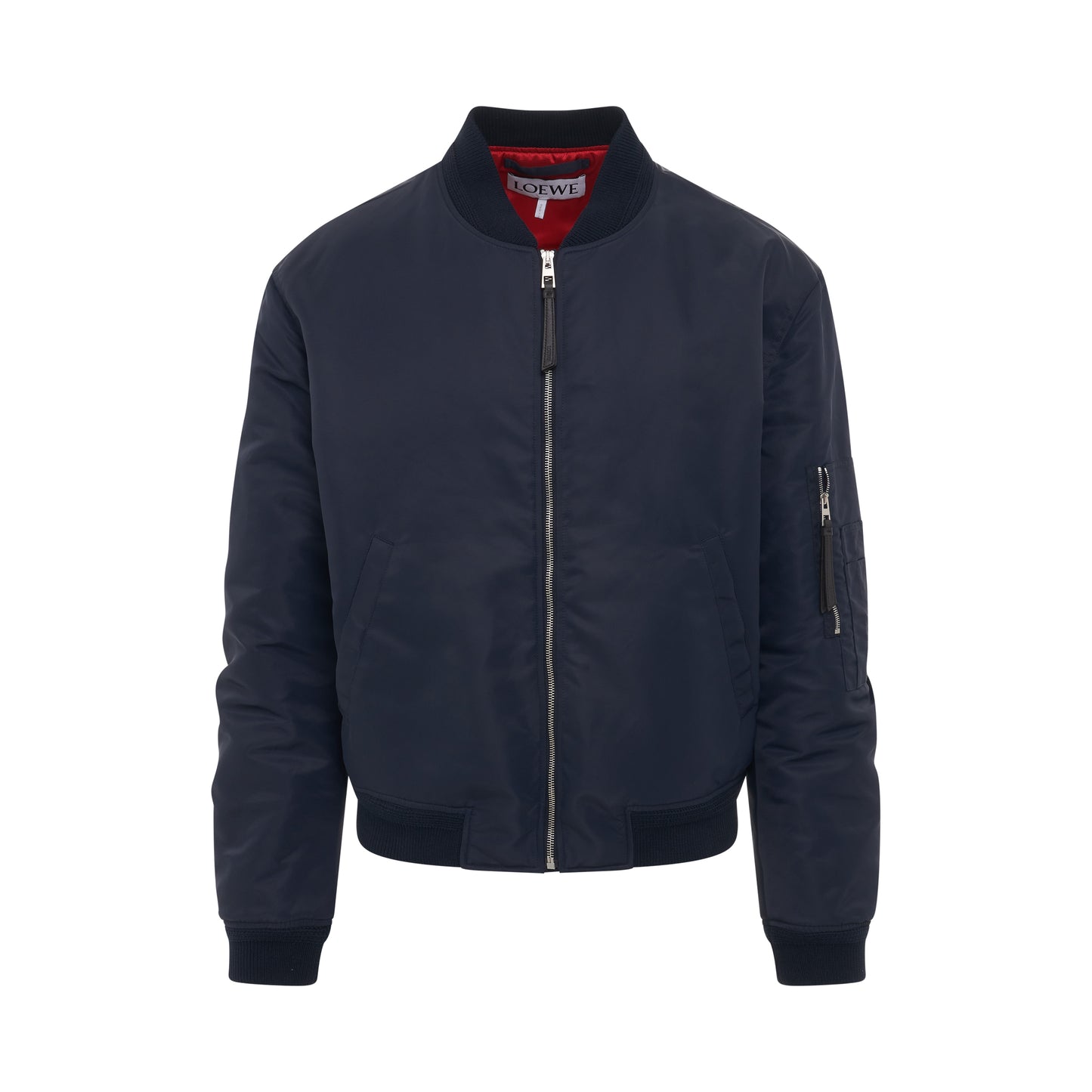 Bomber Jacket in Midnight Blue