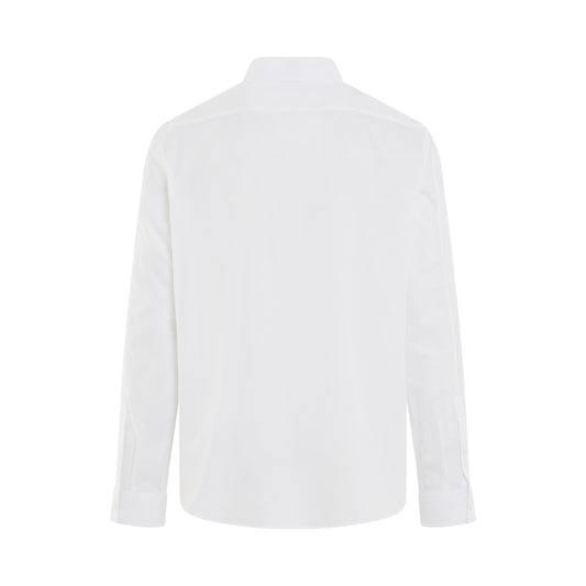 Anagram Pocket Shirt in White