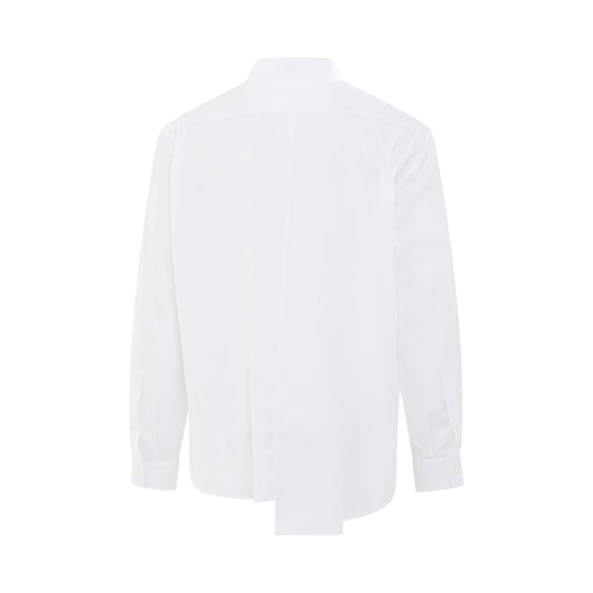 Asymmetric Shirt in White