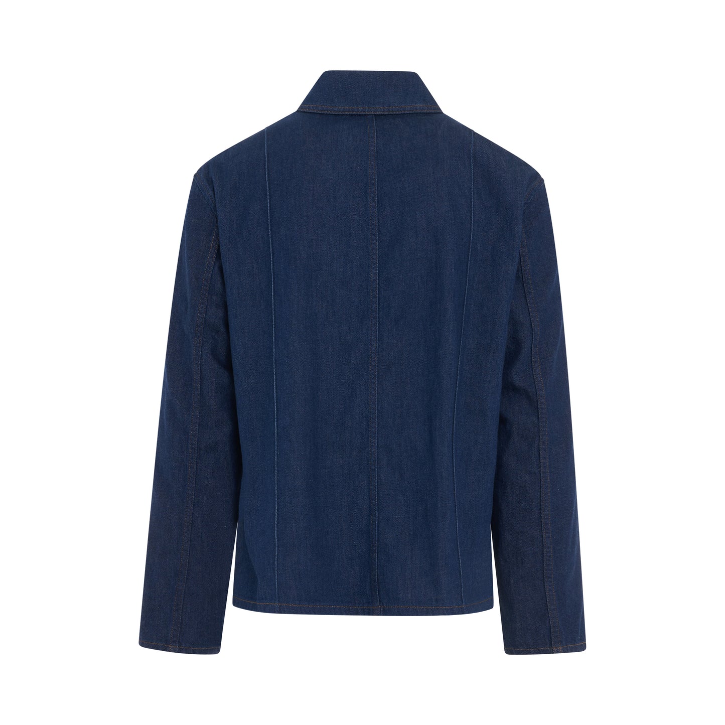 Workwear Denim Jacket in Navy Blue