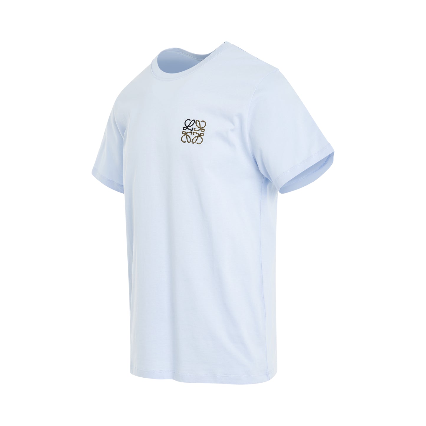 Anagram Logo T-Shirt in Soft Blue
