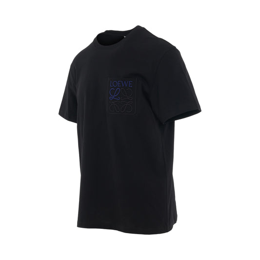 Anagram Pocket T-Shirt in Black