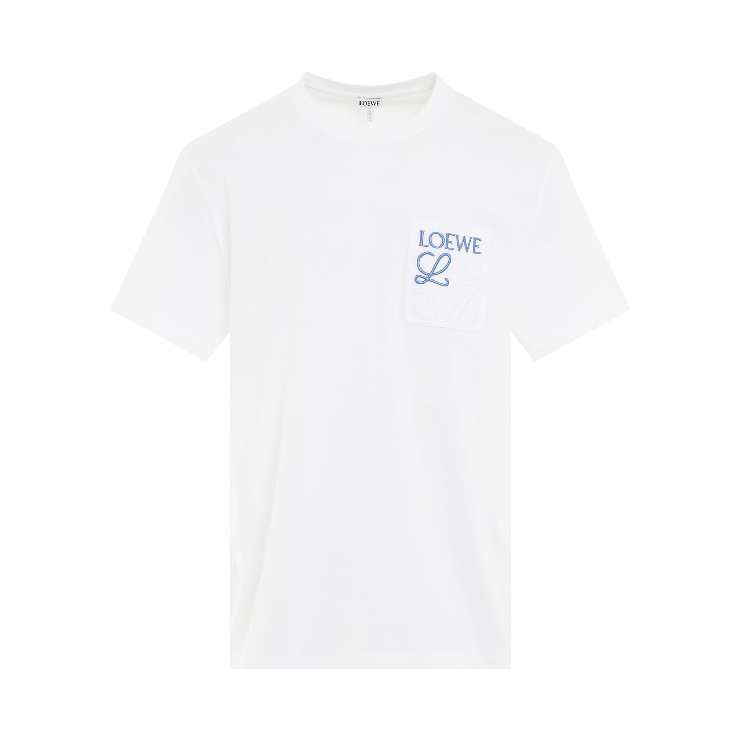 Anagram Pocket T-Shirt in White