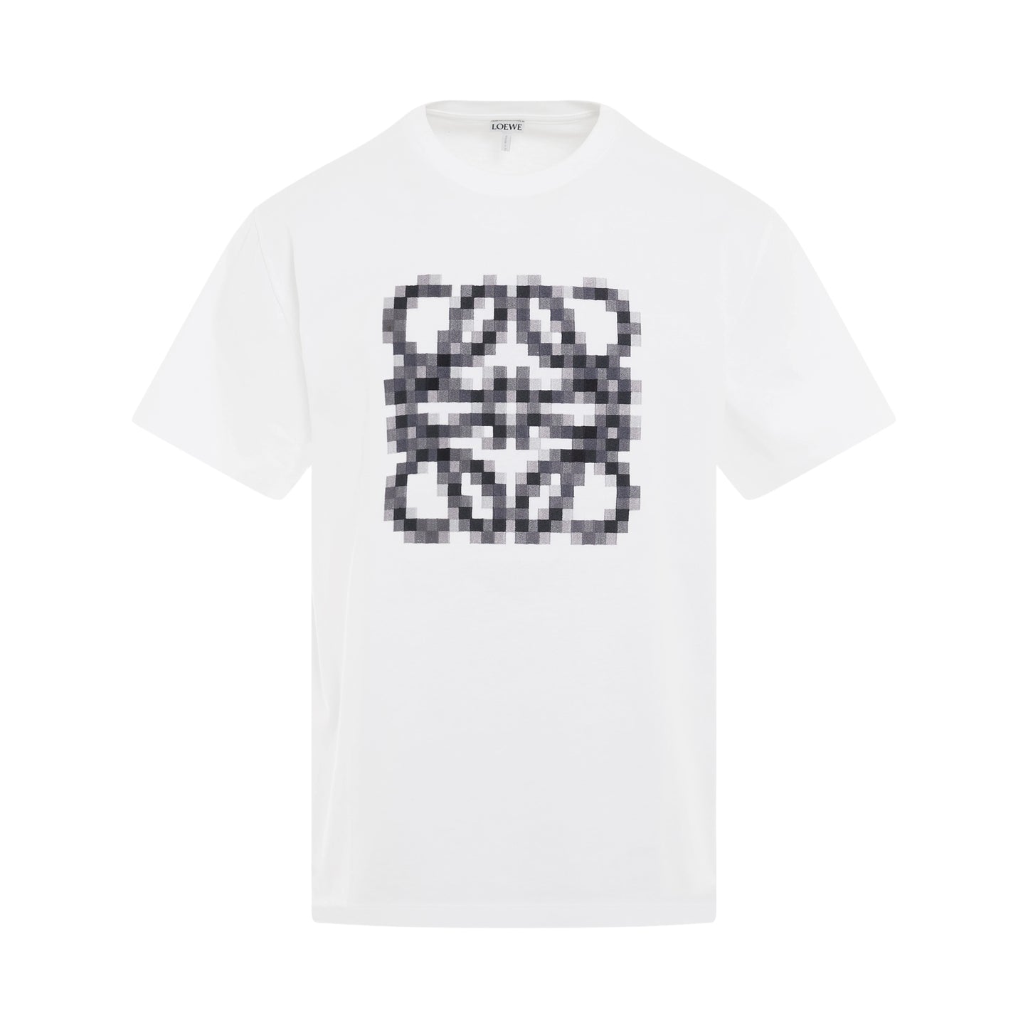 Anagram Pixelated T-Shirt in White