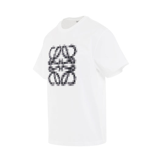 Anagram Pixelated T-Shirt in White
