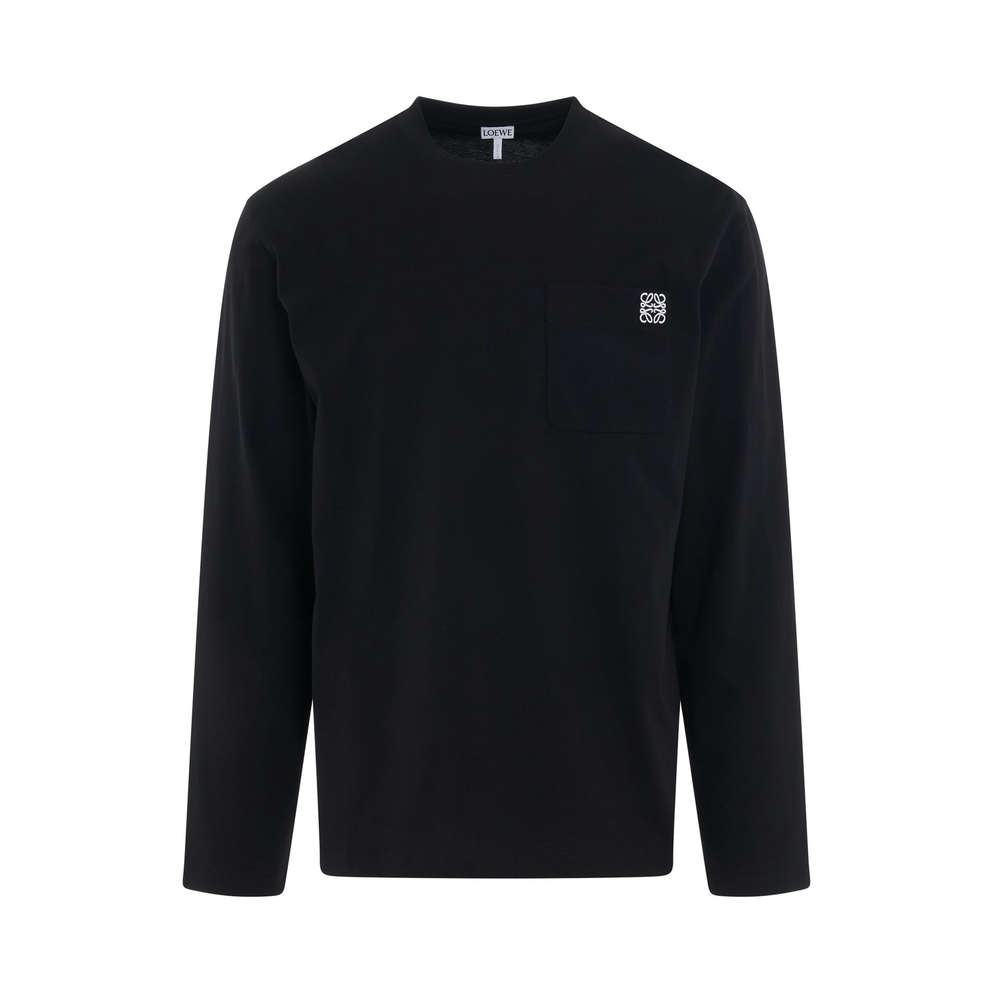 Anagram Long Sleeve T-Shirt in Black