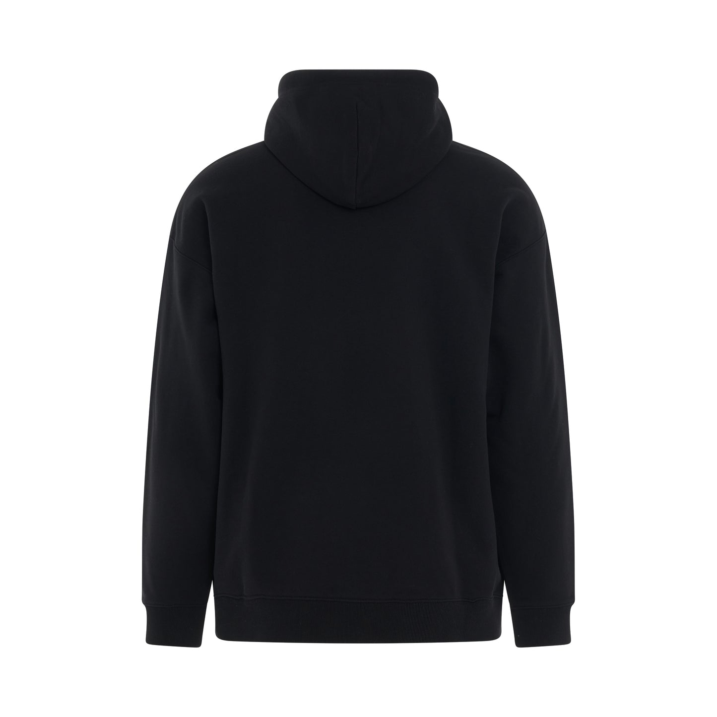 Anagram Patch Pocket Hoodie in Black